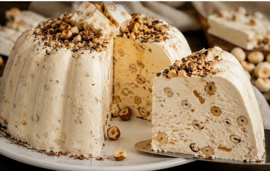 🍨 Semifreddo al Torroncino delle Langhe – Piemonte