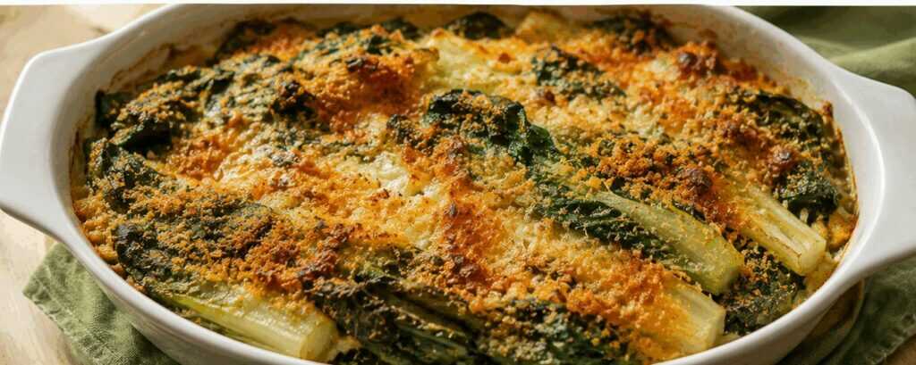 🥬 Bietole Gratinate alla Ligure – Liguria