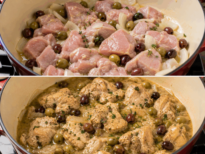 Tacchino in Umido alla Marchigiana con Olive e Vino Bianco – Marche