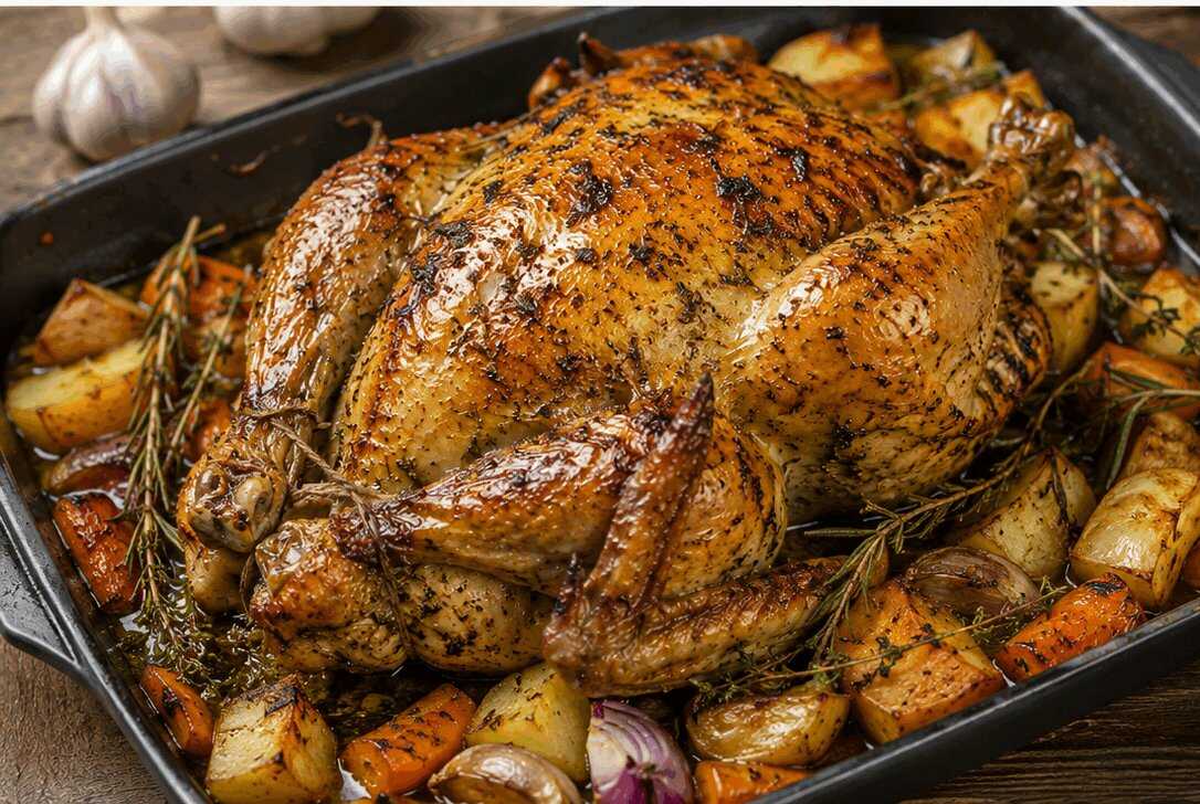 Faraona Arrosto alle Erbe: la Ricetta Tenera e Profumata Ideale per il Pranzo della Domenica