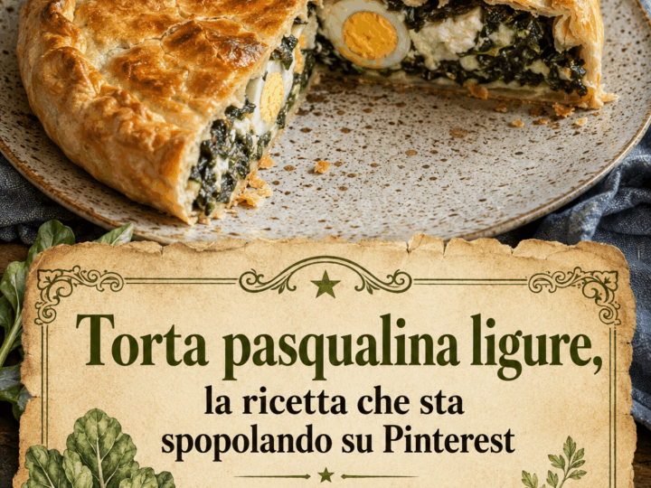 Torta pasqualina ligure, la ricetta che sta spopolando su Pinterest