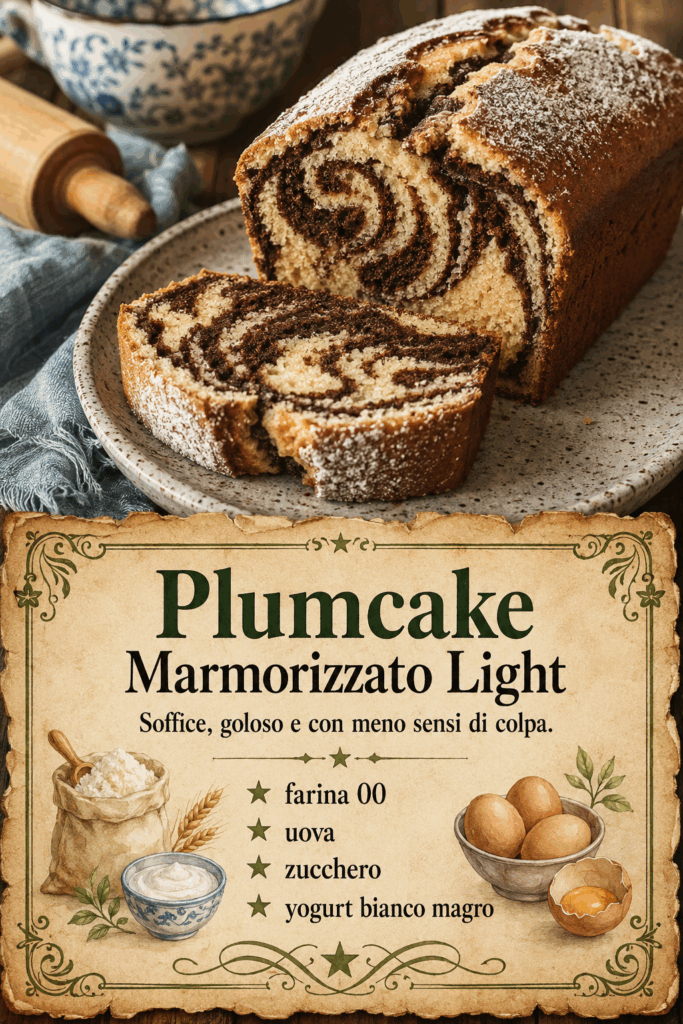 Plumcake Marmorizzato Light