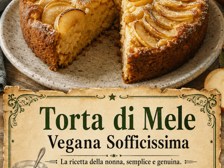 Torta di Mele Vegana Sofficissima