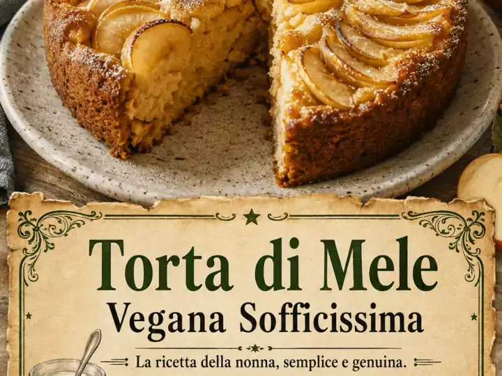 Torta di Mele Vegana Sofficissima