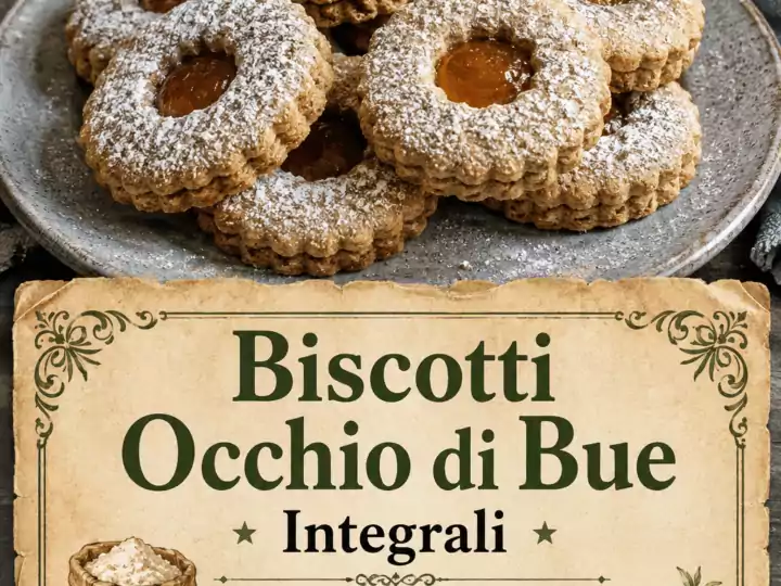Biscotti Occhio di Bue Integrali