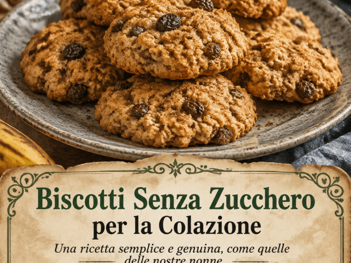 Biscotti Senza Zucchero per la Colazione