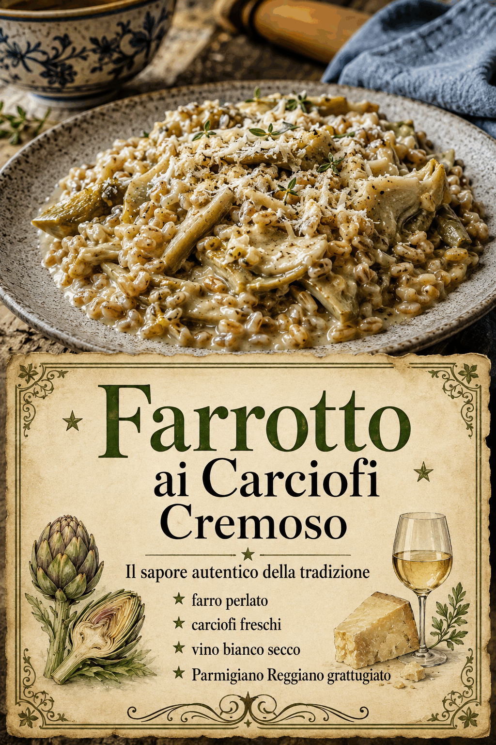 Farrotto ai Carciofi Cremoso