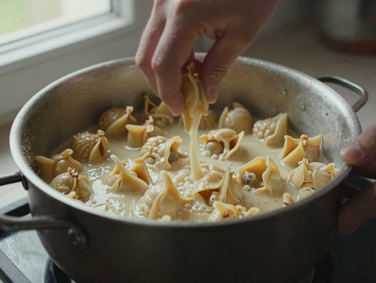 Tostare il farro — Farrotto ai Carciofi Cremoso