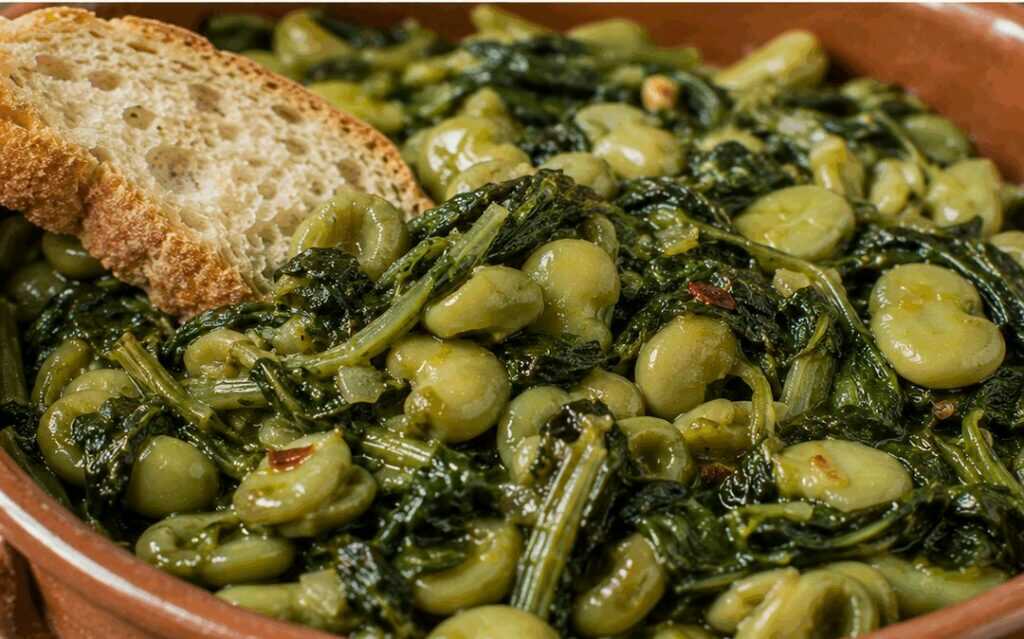 Fave e cicoria alla pugliese (Puglia)