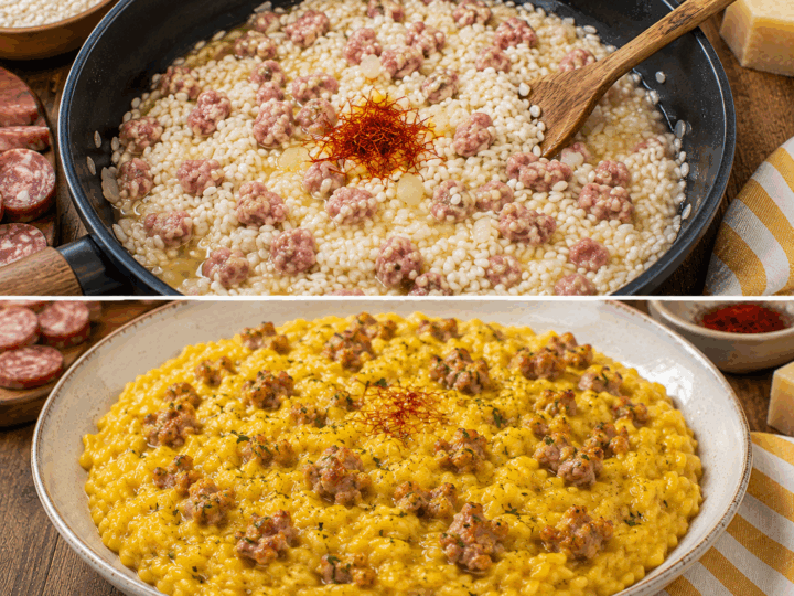 Risotto alla Monzese con Zafferano e Luganega – Lombardia