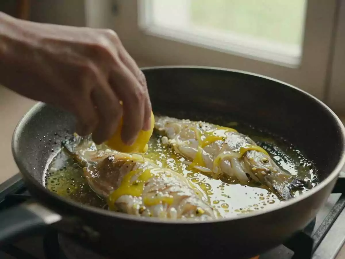 Aggiungere il limone — Filetti di Platessa al Limone: la Ricetta Leggera e Delicata Pronta in Soli 20 Minuti