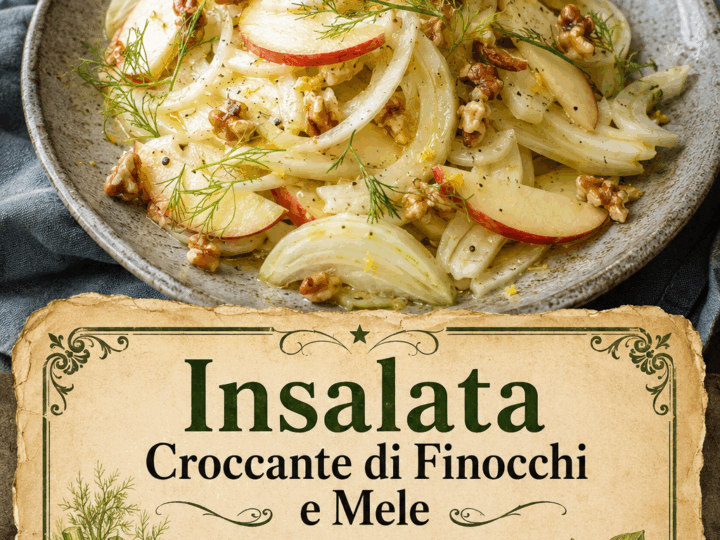 Insalata Croccante di Finocchi e Mele
