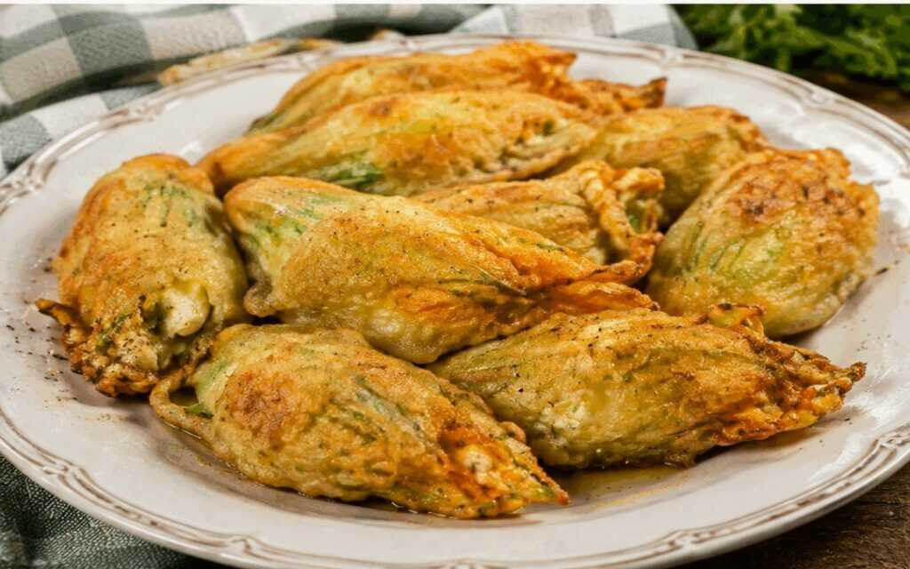 Fiori di Zucca Ripieni alla Romana – Lazio