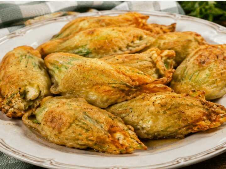 Fiori di Zucca Ripieni alla Romana – Lazio