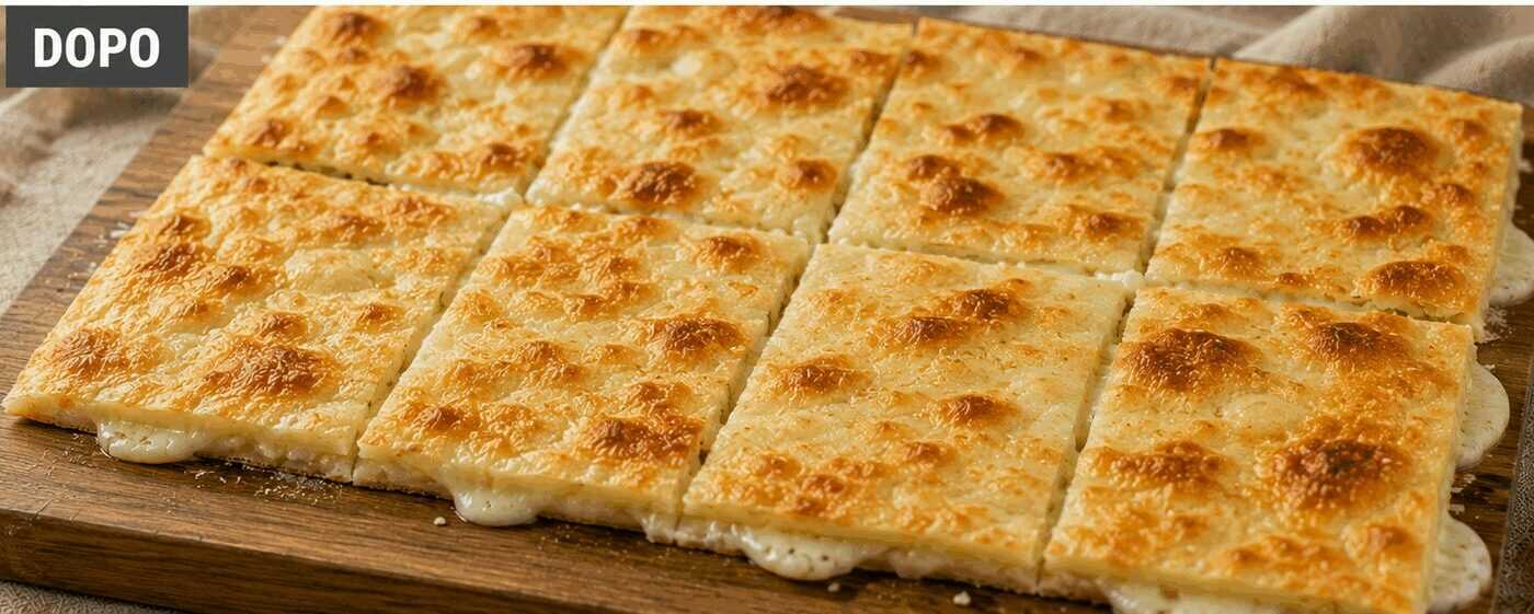 Focaccia al Formaggio in Stile Recco: la Ricetta Sottile, Croccante e dal Cuore Filante