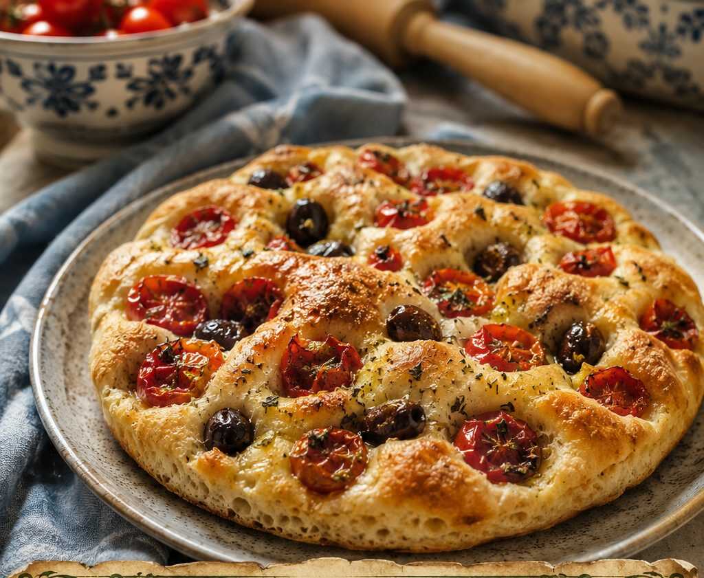 Focaccia barese a quadrotti per l’apericena: quando cuocerla, come tagliarla e portarla in tavola