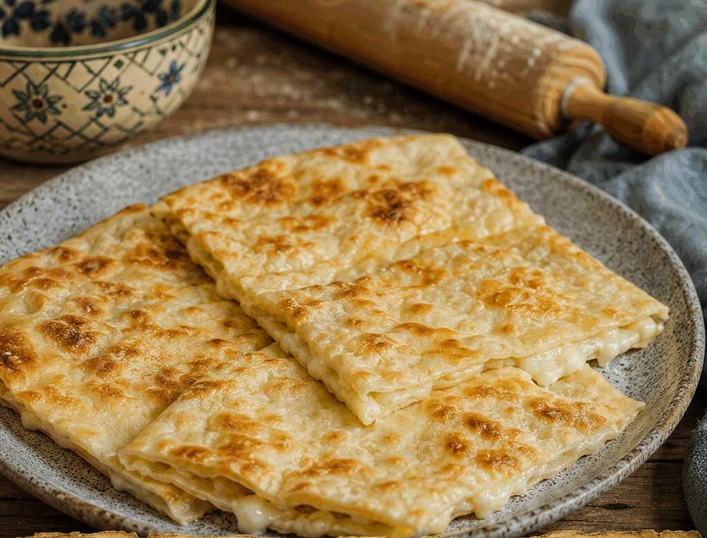 Focaccia di Recco col formaggio a quadretti: dosi e infornate per un aperitivo in casa