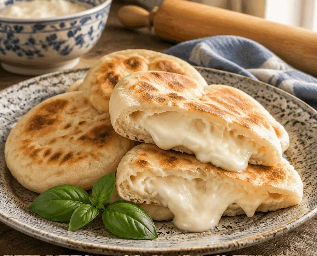 Focaccine in padella con stracchino, la ricetta collaudata che non sbaglia mai