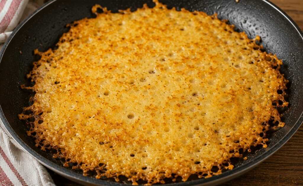 Frico croccante con Montasio