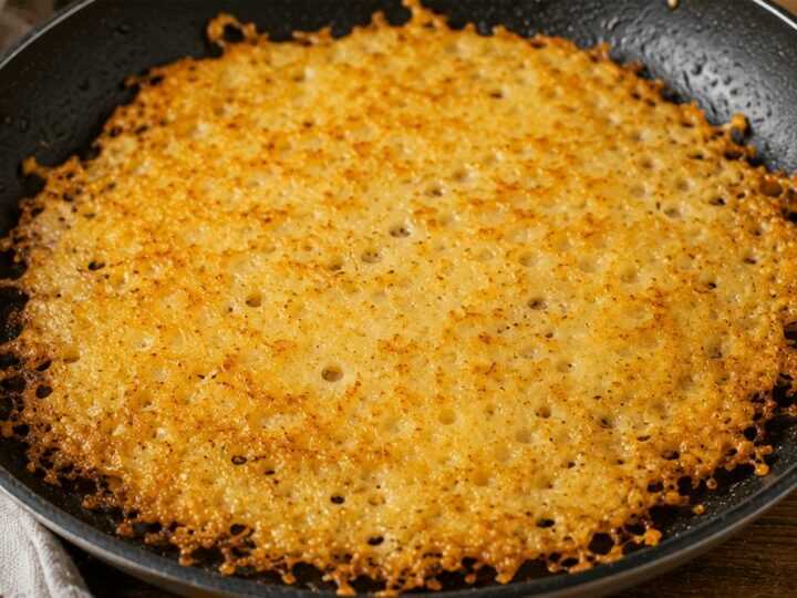 Frico croccante con Montasio