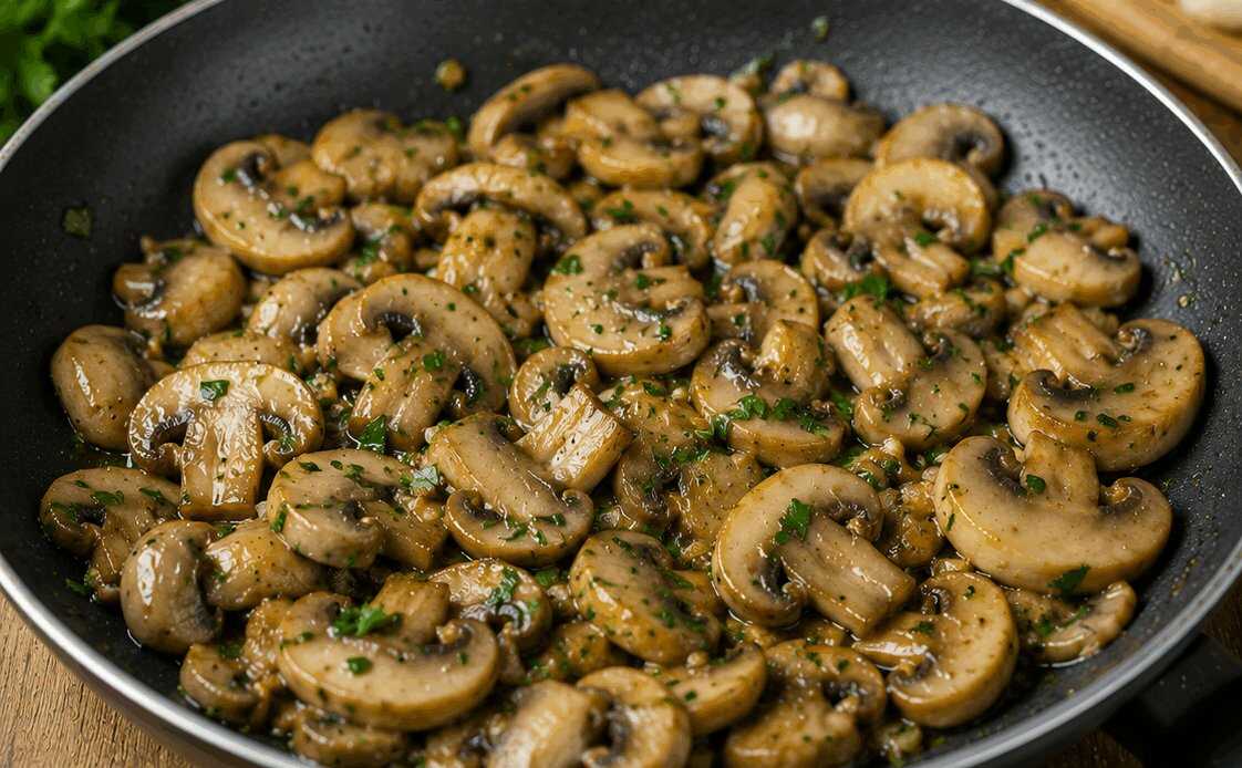 Funghi Champignon Trifolati: la Ricetta Veloce e Profumata Pronta in Soli 15 Minuti