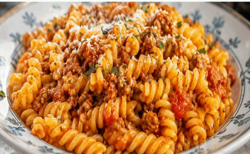 Fusilli Avellinesi al Ragù Irpino – Campania