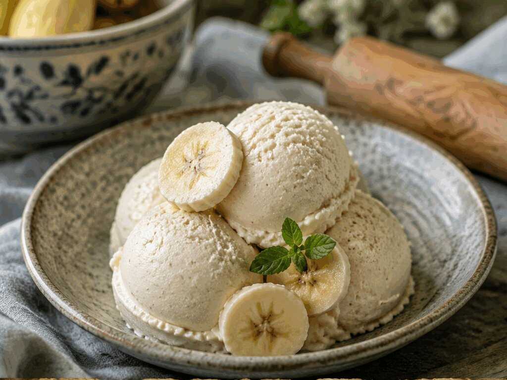 Gelato alla Banana con 2 Ingredienti