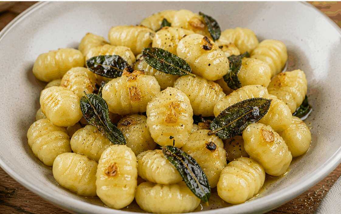 Gnocchi al Burro e Salvia: la Ricetta Semplice e Profumata Pronta in 15 Minuti