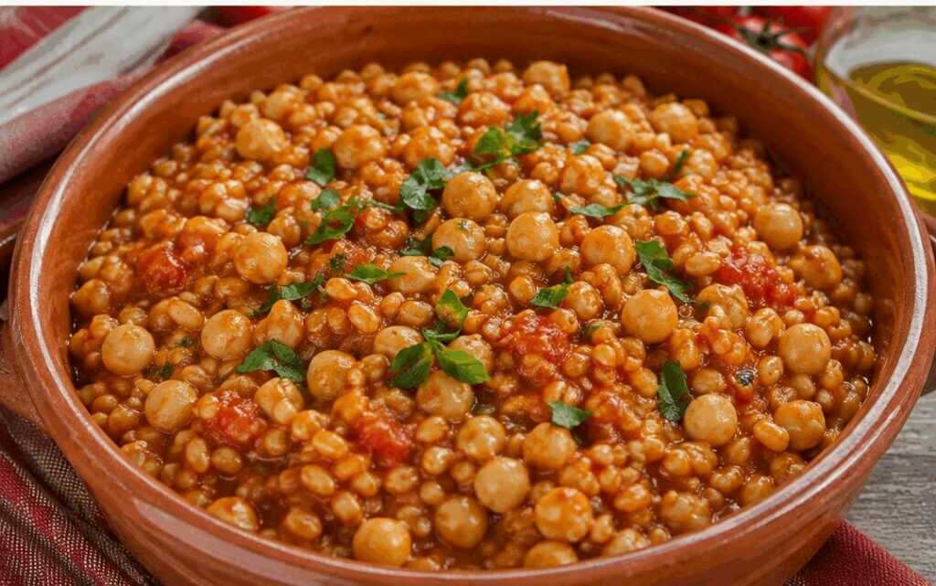 Grano Cotto alla Lucana con Ceci e Pomodoro – Basilicata