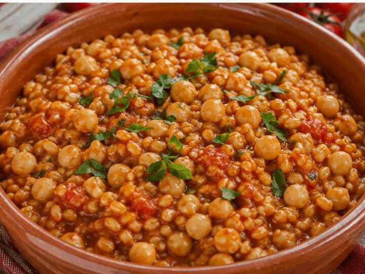 Grano Cotto alla Lucana con Ceci e Pomodoro – Basilicata