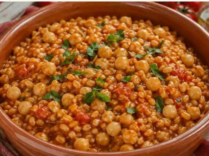 Grano Cotto alla Lucana con Ceci e Pomodoro – Basilicata