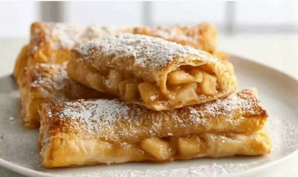 Biscotti ripieni di mele e cannella