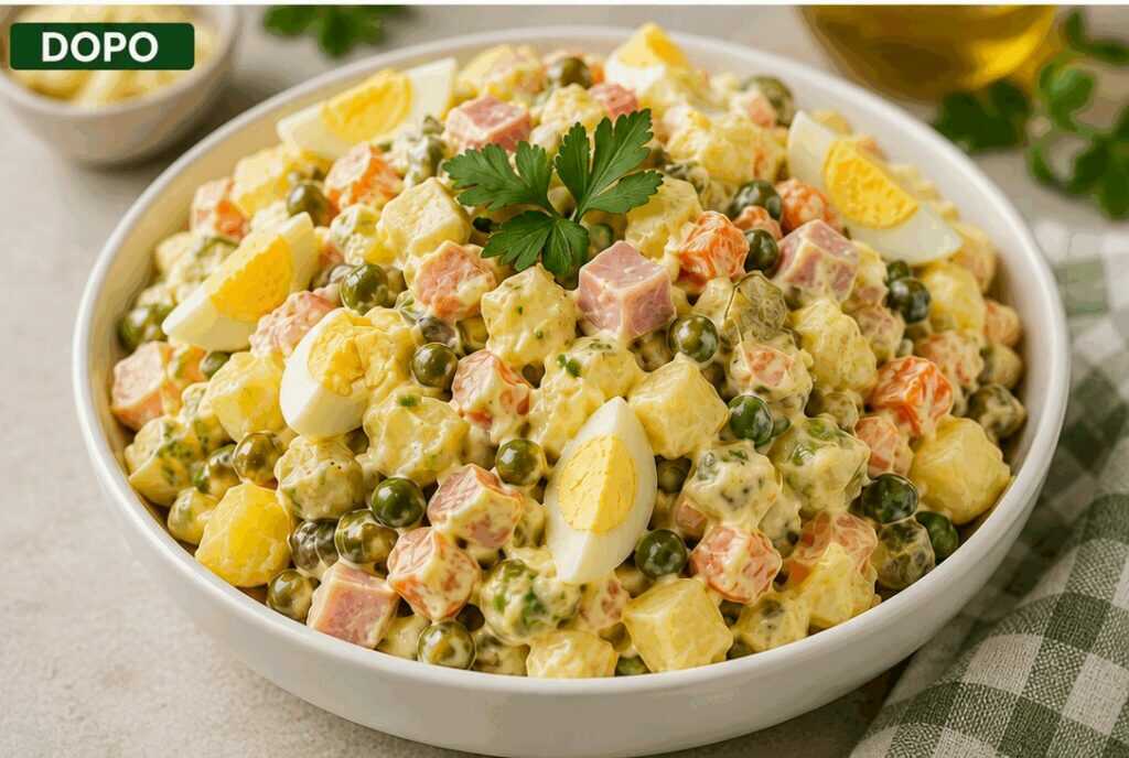 Insalata Capricciosa Fatta in Casa: la Ricetta Cremosa e Gustosa della Tradizione Italiana