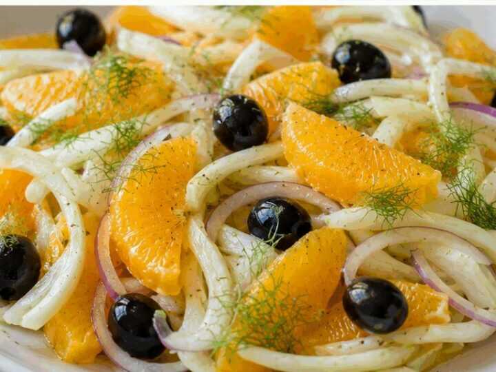 Insalata di Arance, Finocchi e Olive Nere – Sicilia 🍊🌿