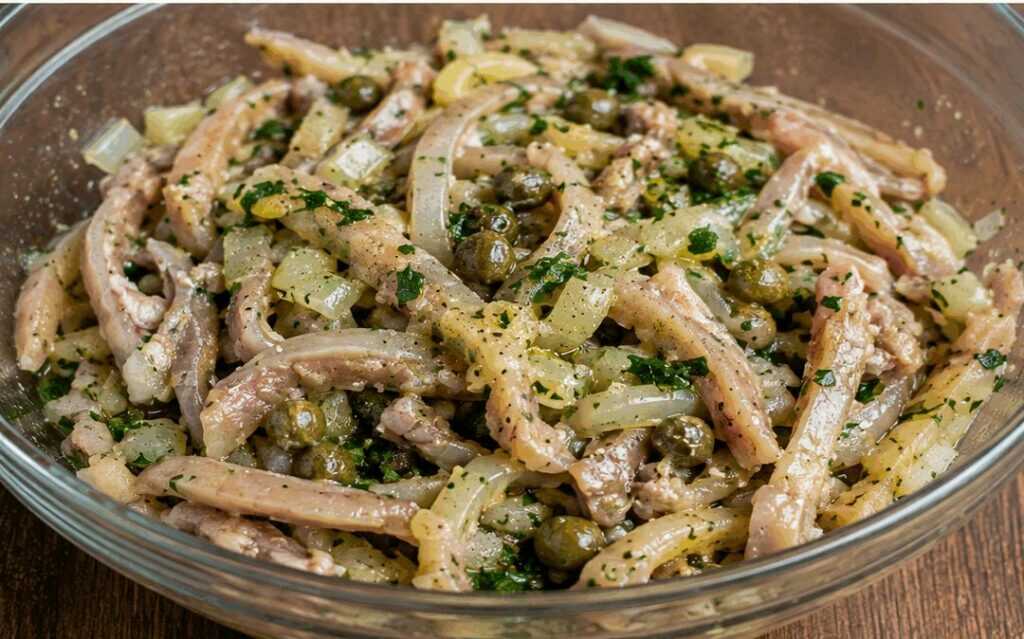 Insalata di Nervetti alla Milanese: la ricetta tradizionale lombarda