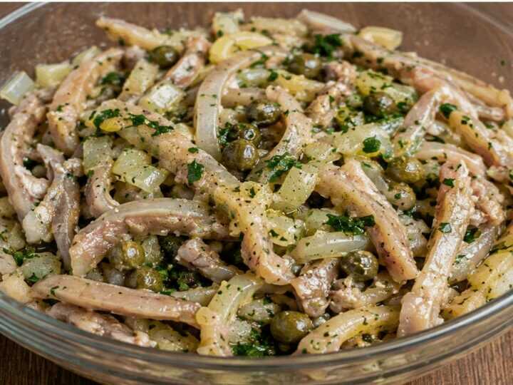 Insalata di Nervetti alla Milanese: la ricetta tradizionale lombarda