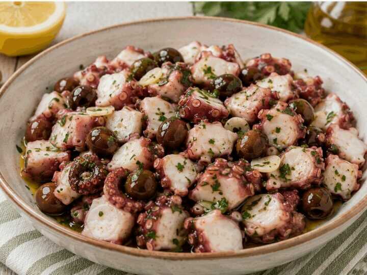 Insalata di Polpo alla Ligure – Liguria