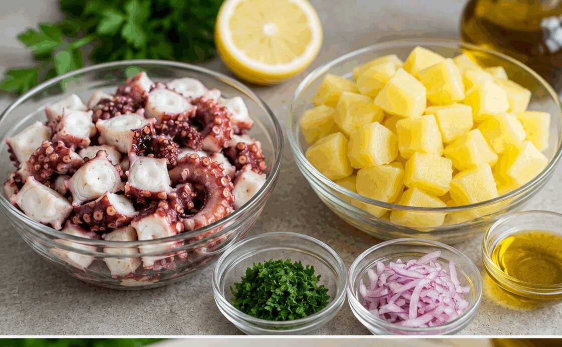 Insalata di Polpo e Patate: la Ricetta Fresca e Delicata Perfetta per Ogni Occasione