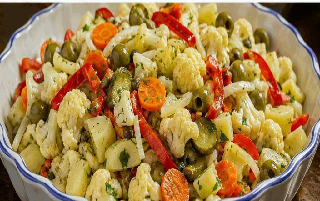 Insalata di Rinforzo Napoletana: la ricetta tradizionale della Campania