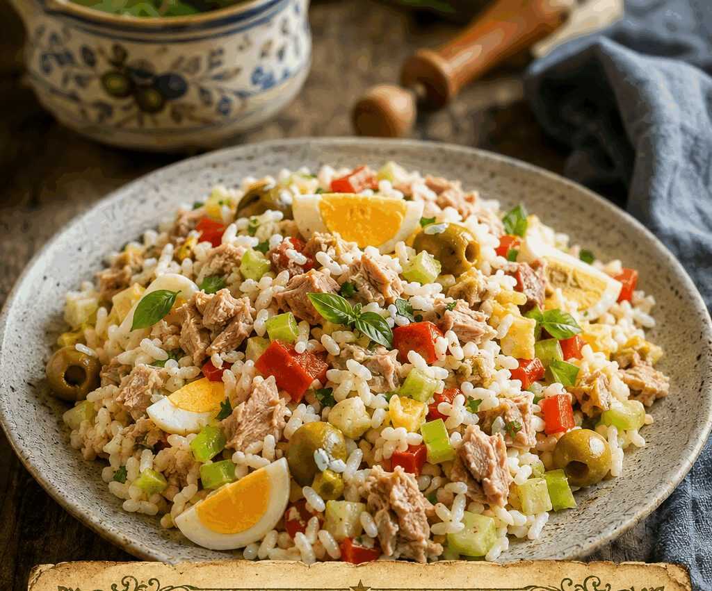Insalata di Riso Classica dell’Estate