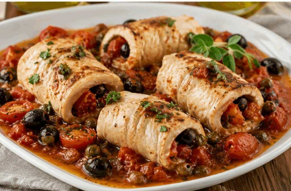 Involtini di Pesce Spada alla Messinese – Sicilia