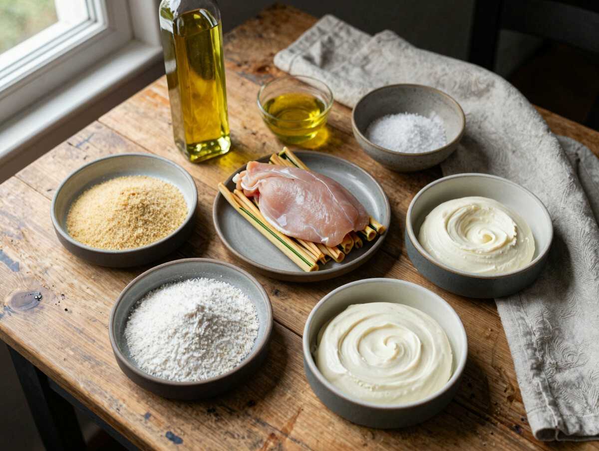 Gli ingredienti per Involtini di Pollo con Zucchine e Philadelphia