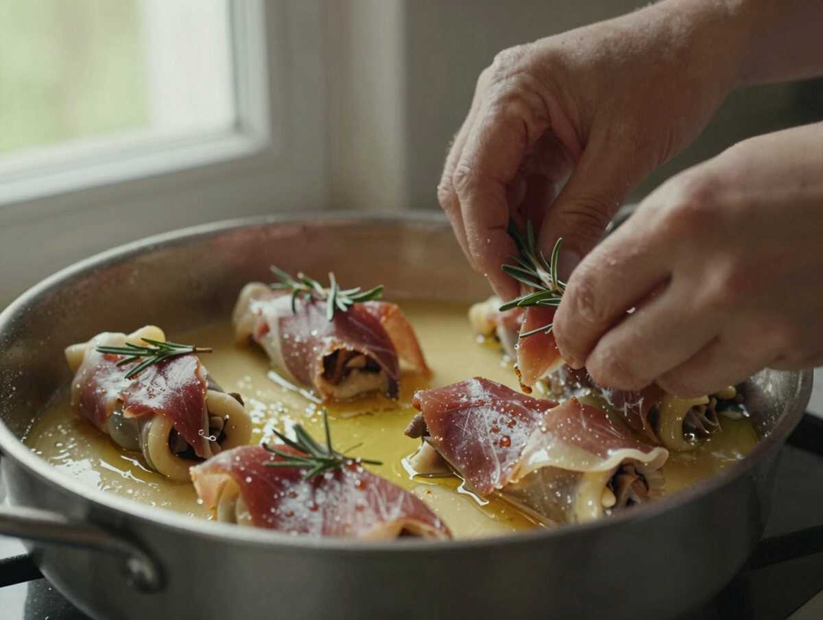 4. Rosolare — Involtini di Tacchino al Prosciutto e Formaggio: la Ricetta Facile e Saporita Pronta in 30 Minuti