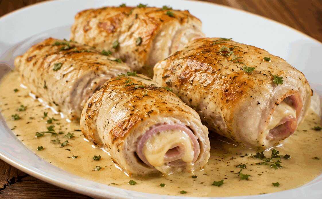 Involtini di Tacchino al Prosciutto e Formaggio: la Ricetta Facile e Saporita Pronta in 30 Minuti