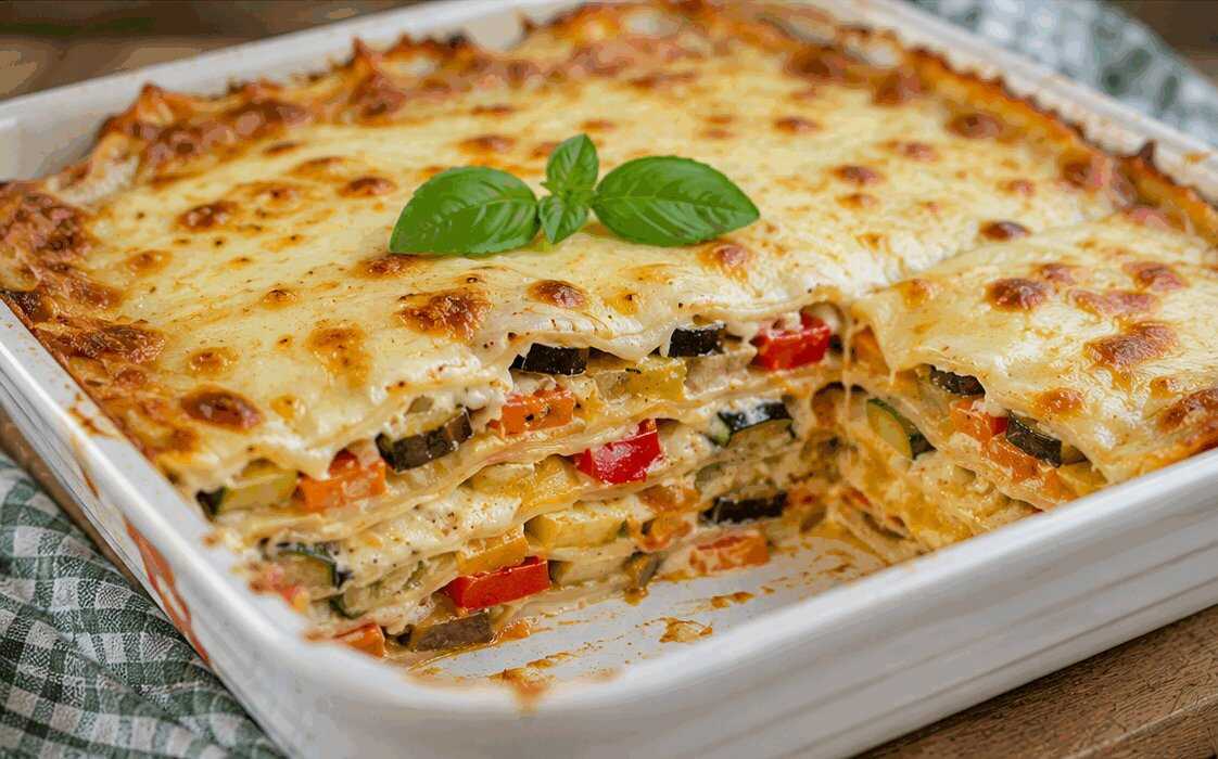 Lasagne alle Verdure: la Ricetta Leggera e Colorata Perfetta per un Pranzo in Famiglia