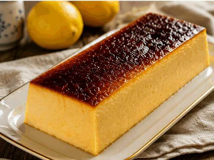 Latte in piedi toscano: il tradizionale budino al limone della Toscana