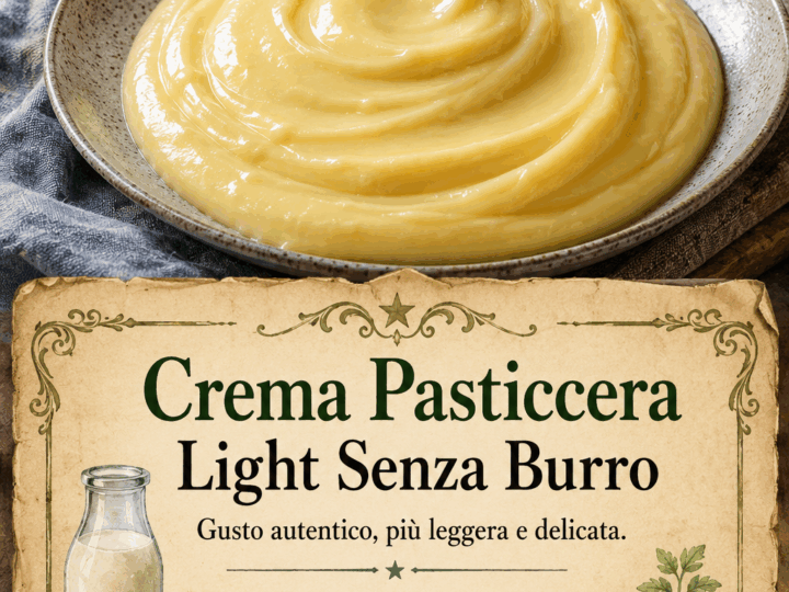 Crema Pasticcera Light Senza Burro