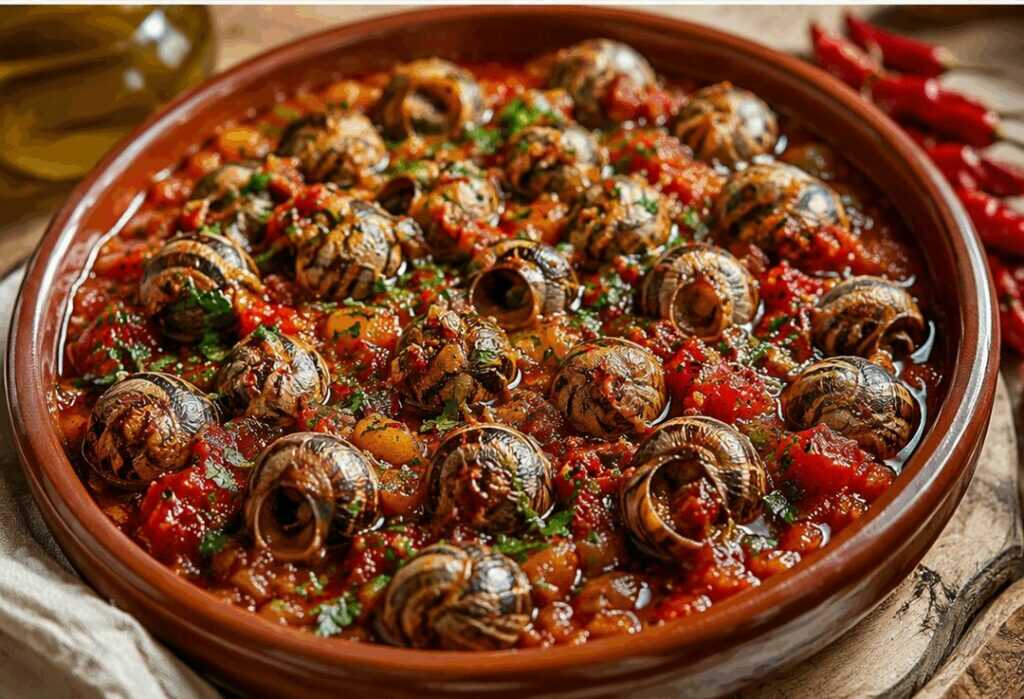 Lumache alla Calabrese con Pomodoro e Peperoncino