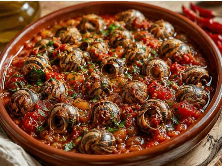 Lumache alla Calabrese con Pomodoro e Peperoncino