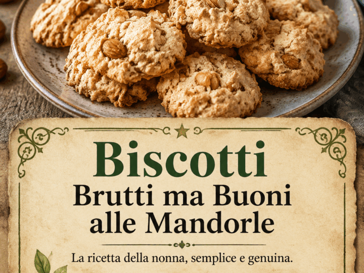 Biscotti Brutti ma Buoni alle Mandorle